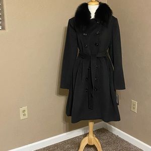 NWT 1 Madison Dark Grey Wool Jacket Size 10